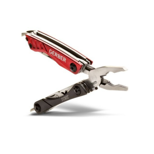 Мультитул Gerber Essentials Dime Micro Tool, красный, (1003723), 31-001040 фото 2